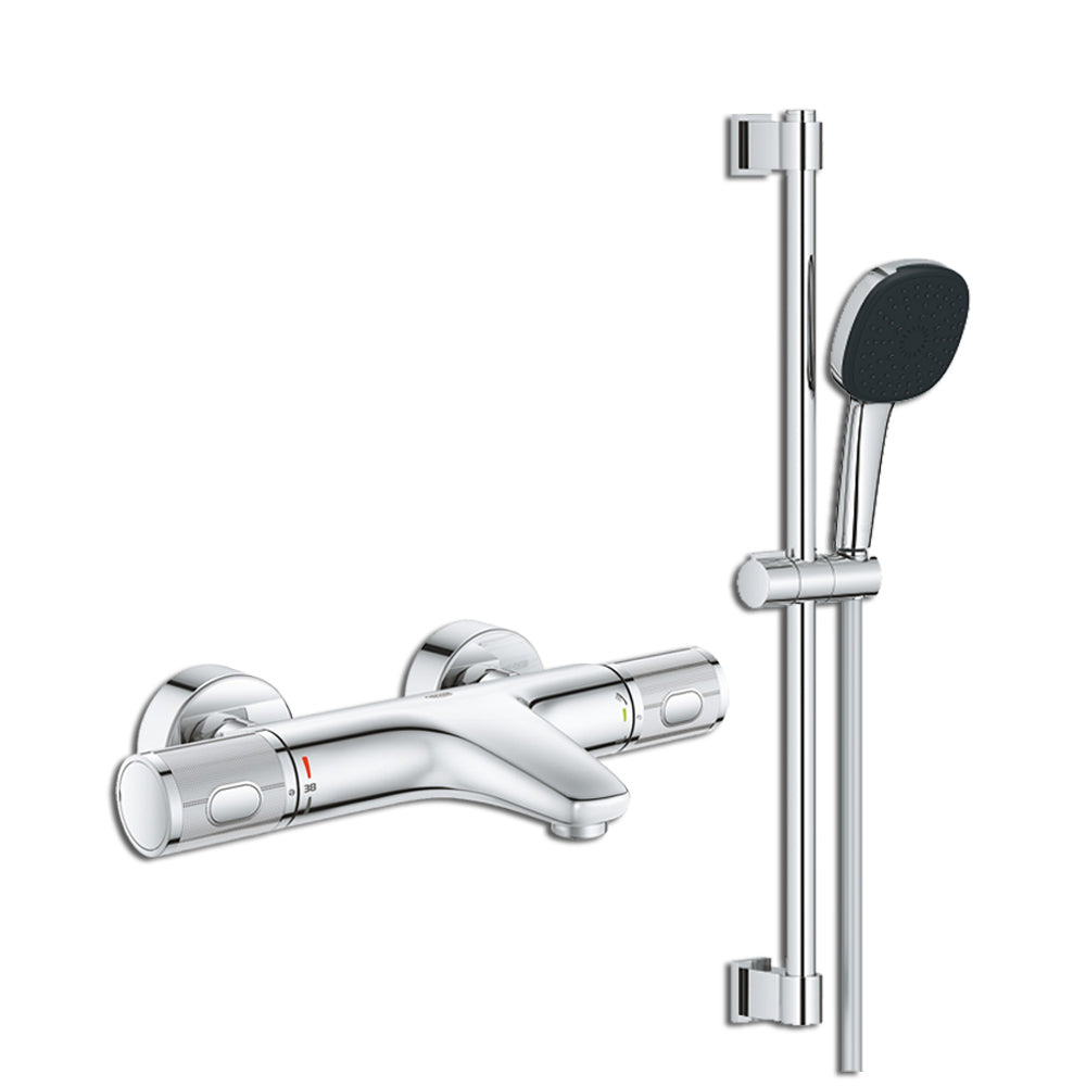 GROHE 高儀德國品牌GROHTHERM 1000 PERFORMANCE 恆溫浴缸淋浴龍頭34788 – 德意衛浴