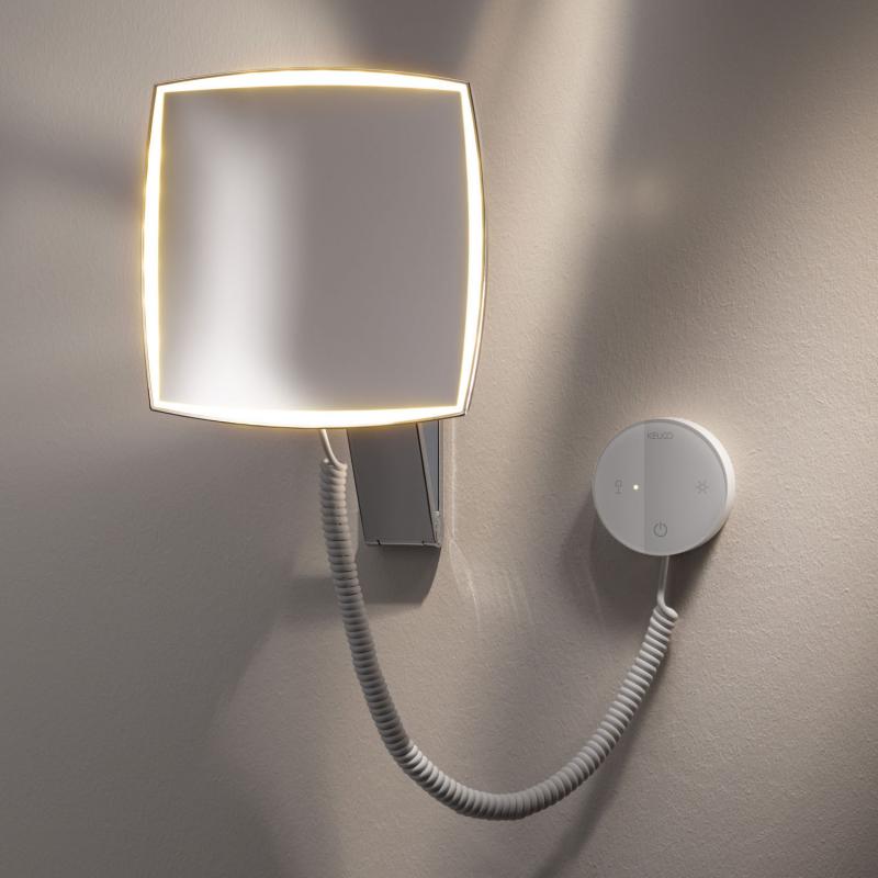 KEUCO 凱高德國品牌iLook Move 伸縮LED 化妝鏡鏡子17613 – 德意衛浴