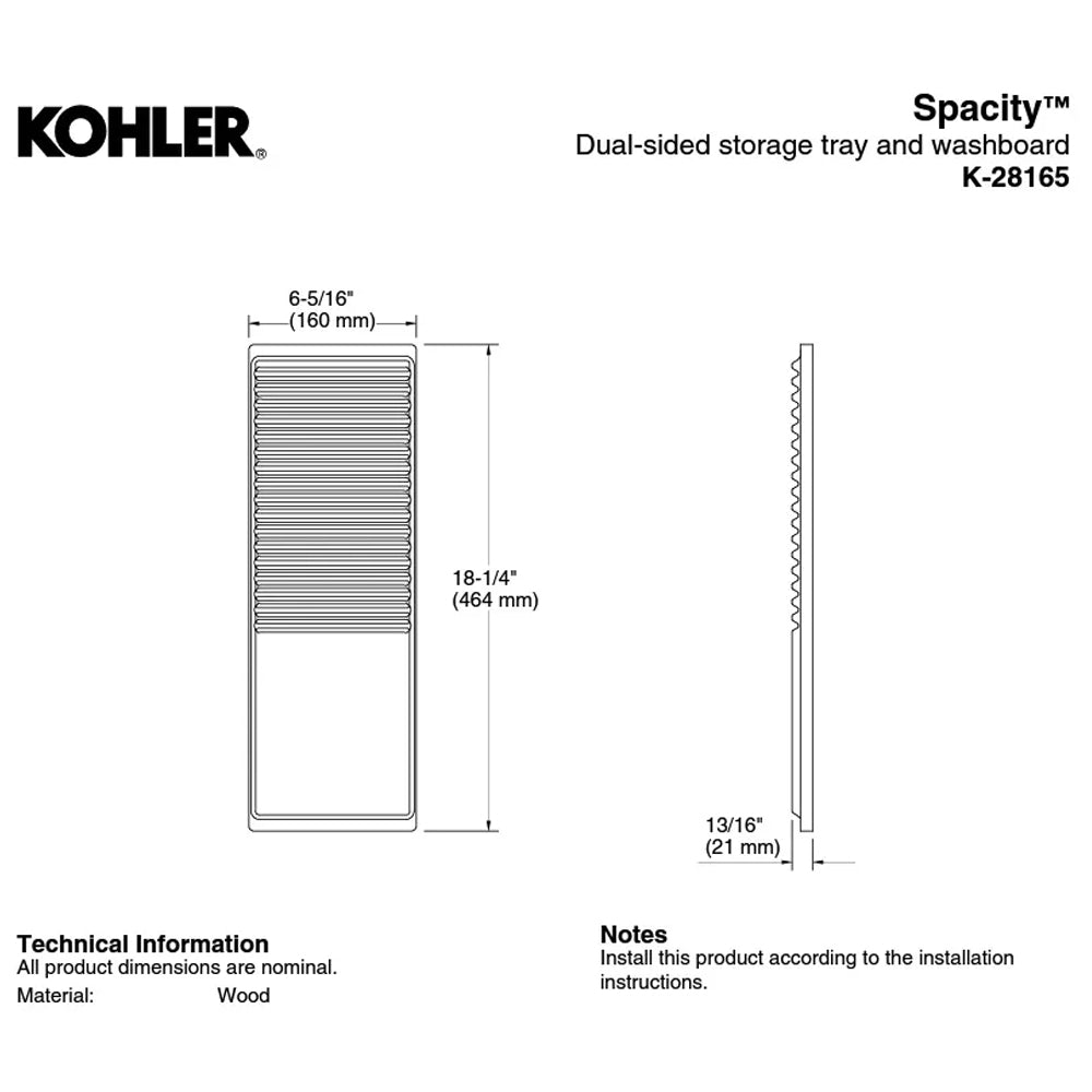 
                  
                    KOHLER 科勒 Spacity 浴室配件 置物掛架 配件組 28164T 28165T
                  
                