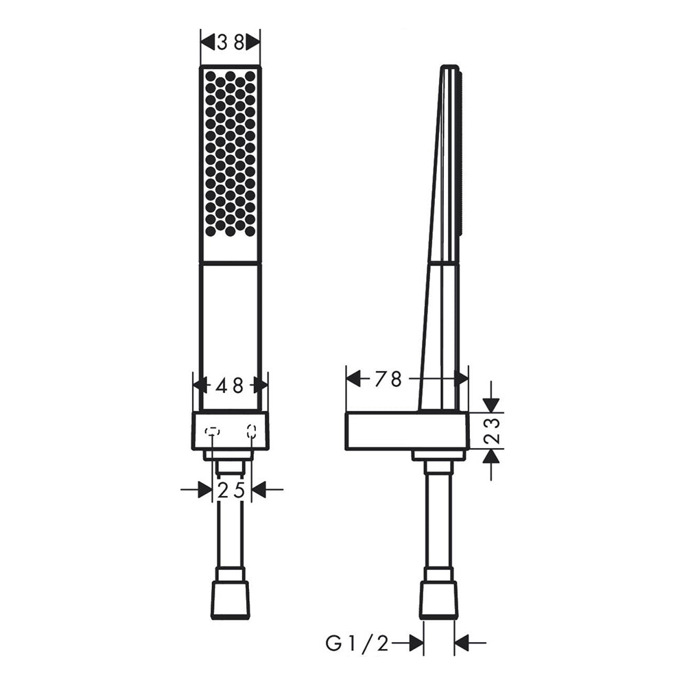 
                  
                    hansgrohe 漢斯格雅 Rainfinity 雙色 軟管 掛座 麥克風 蓮蓬頭套組 26857
                  
                