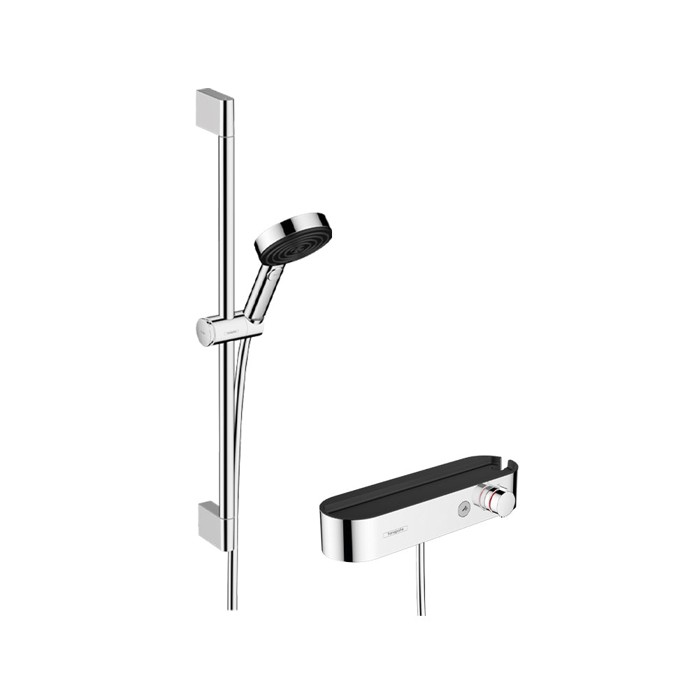 hansgrohe 漢斯格雅 Pulsify Select S 恆溫 淋浴龍頭 滑桿組 24260