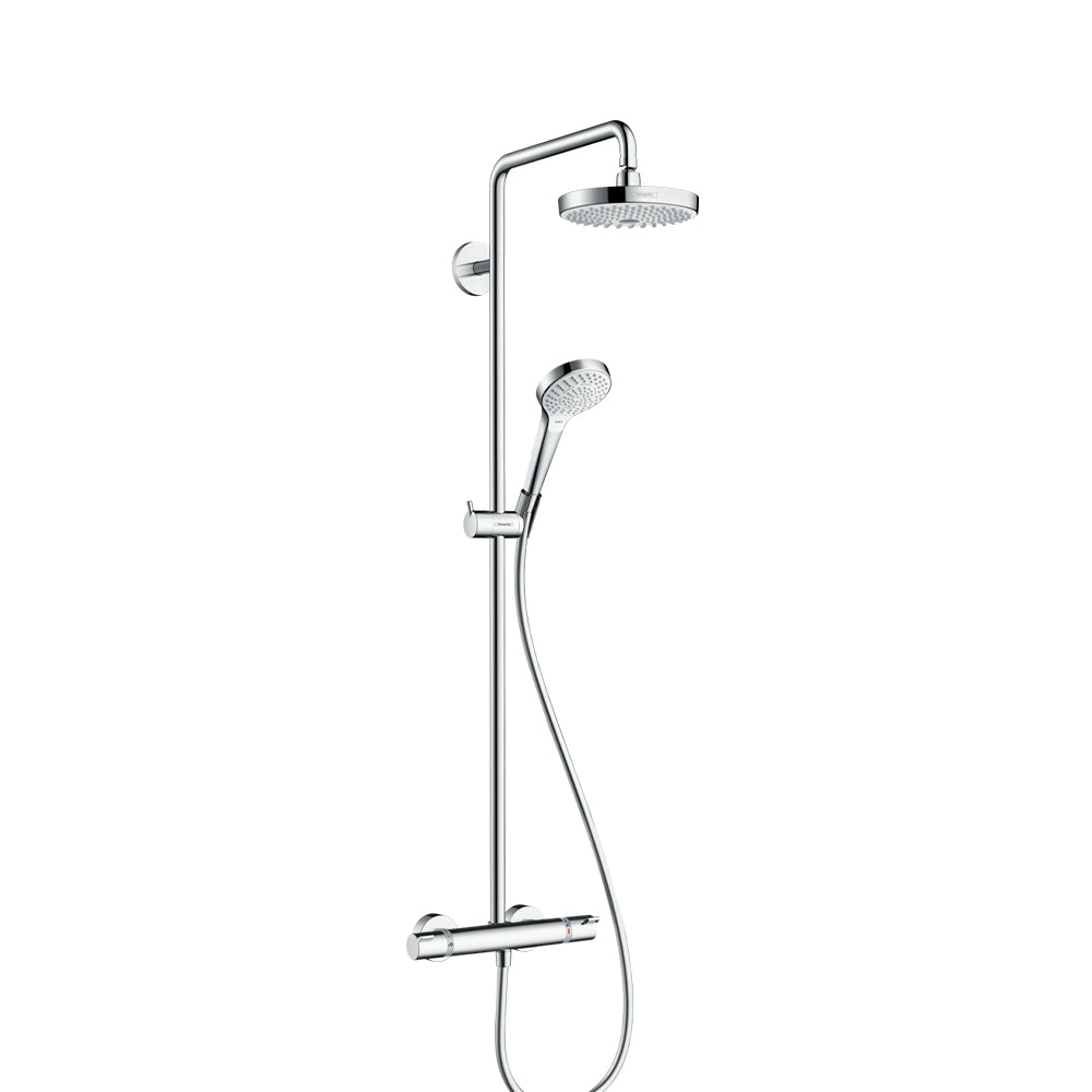 hansgrohe 漢斯格雅 Croma Select S 恆溫 頂灑 淋浴龍頭組 27253