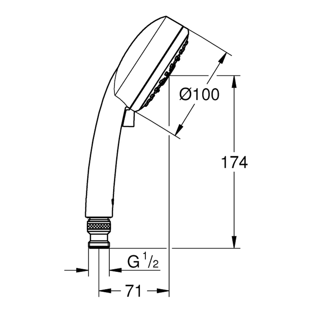 
                  
                    GROHE 高儀 TEMPESTA COSMOPOLITAN 100 蓮蓬頭 四段出水 27573
                  
                