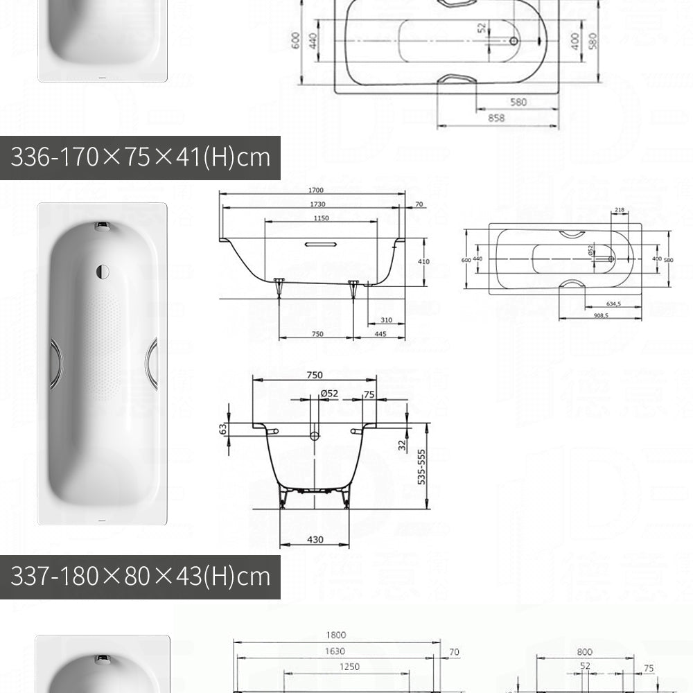 
                  
                    KALDEWEI 德國品牌 SANIFORM PLUS STAR 鋼板搪瓷浴缸 浴缸 嵌缸 333 336 337
                  
                