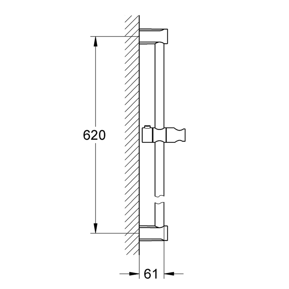 
                  
                    GROHE 高儀 TEMPESTA COSMOPOLITAN 多色 淋浴桿 滑桿 27521
                  
                