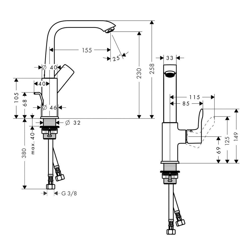 
                  
                    hansgrohe 漢斯格雅 Metris 臉盆龍頭 面盆龍頭 水龍頭 31087
                  
                