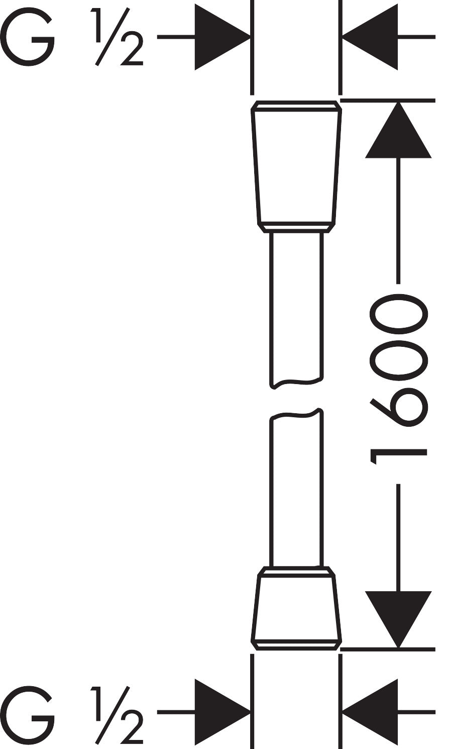 
                  
                    hansgrohe 漢斯格雅 Isiflex 多色 軟管 蛇管 160cm 28276
                  
                