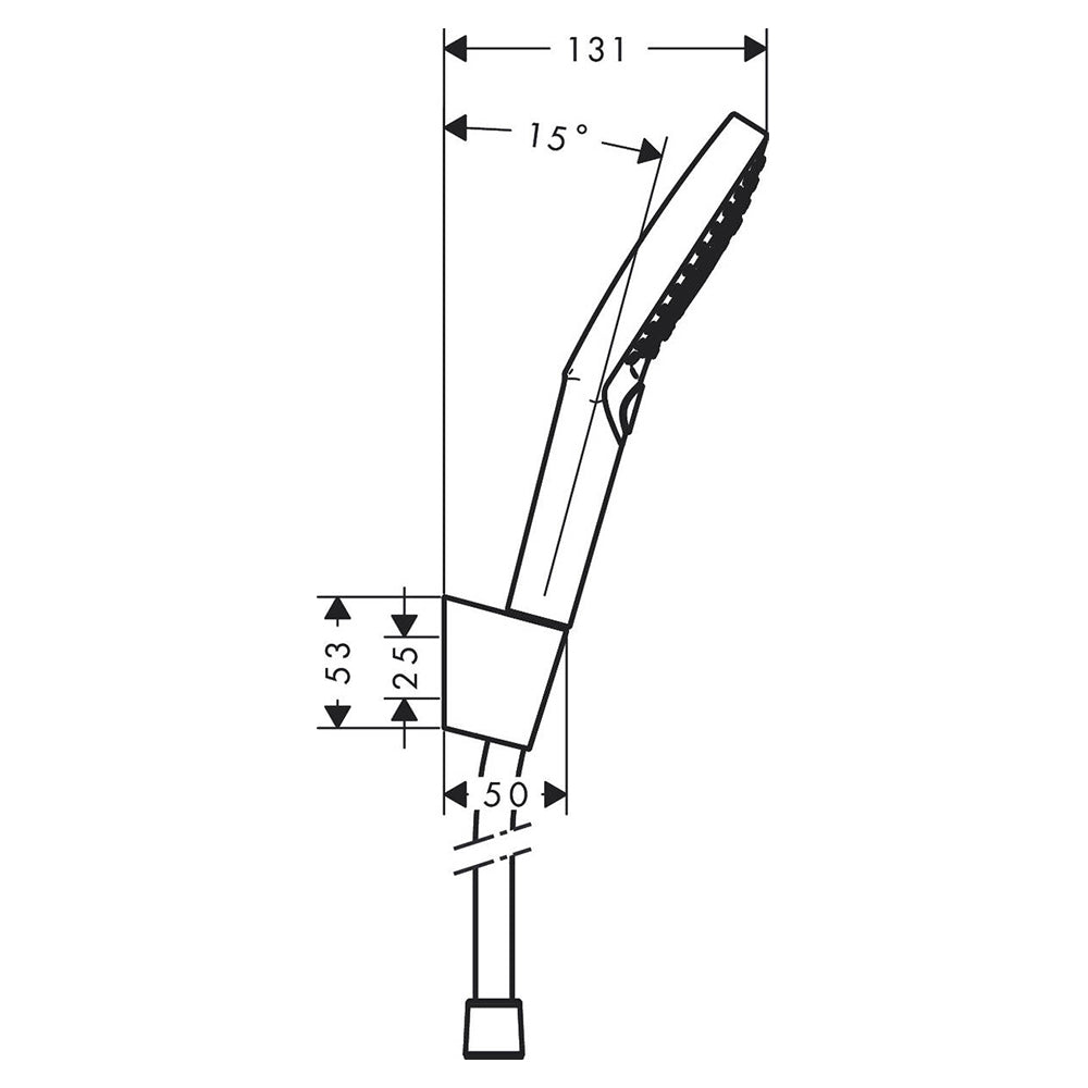 
                  
                    hansgrohe 漢斯格雅 Rainfinity Select S 軟管 掛座 蓮蓬頭套組 27669
                  
                