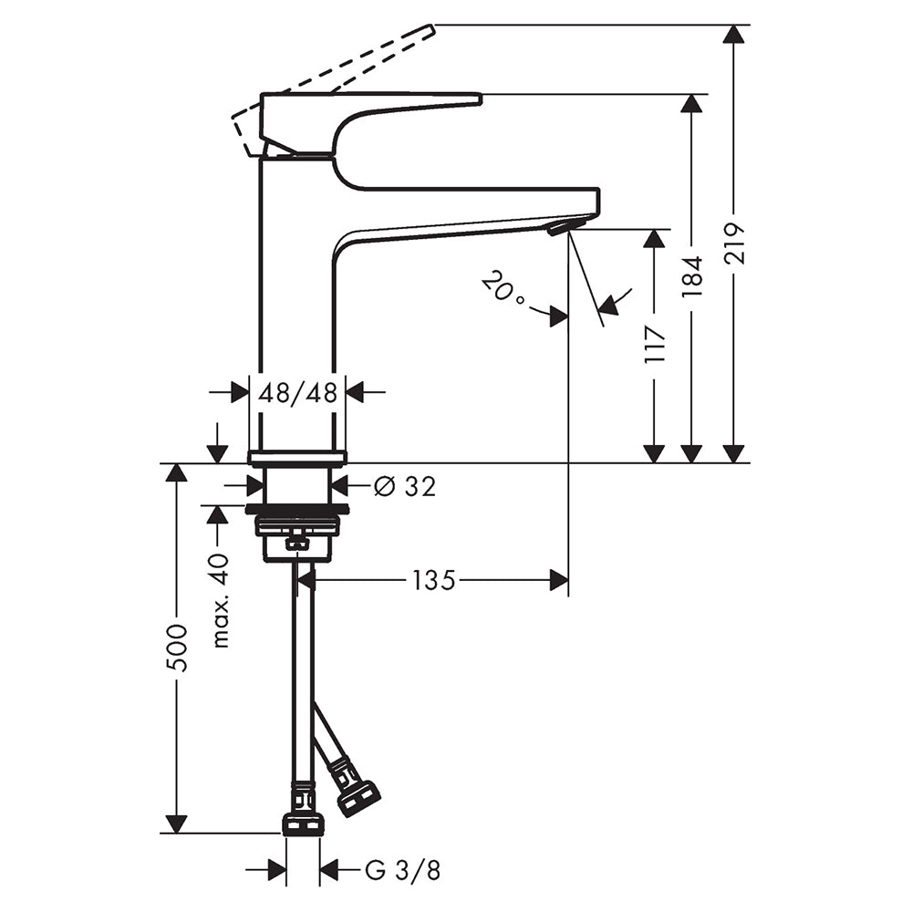 
                  
                    hansgrohe 漢斯格雅 Metropol 多色 臉盆龍頭 面盆龍頭 水龍頭 (M) 32507
                  
                