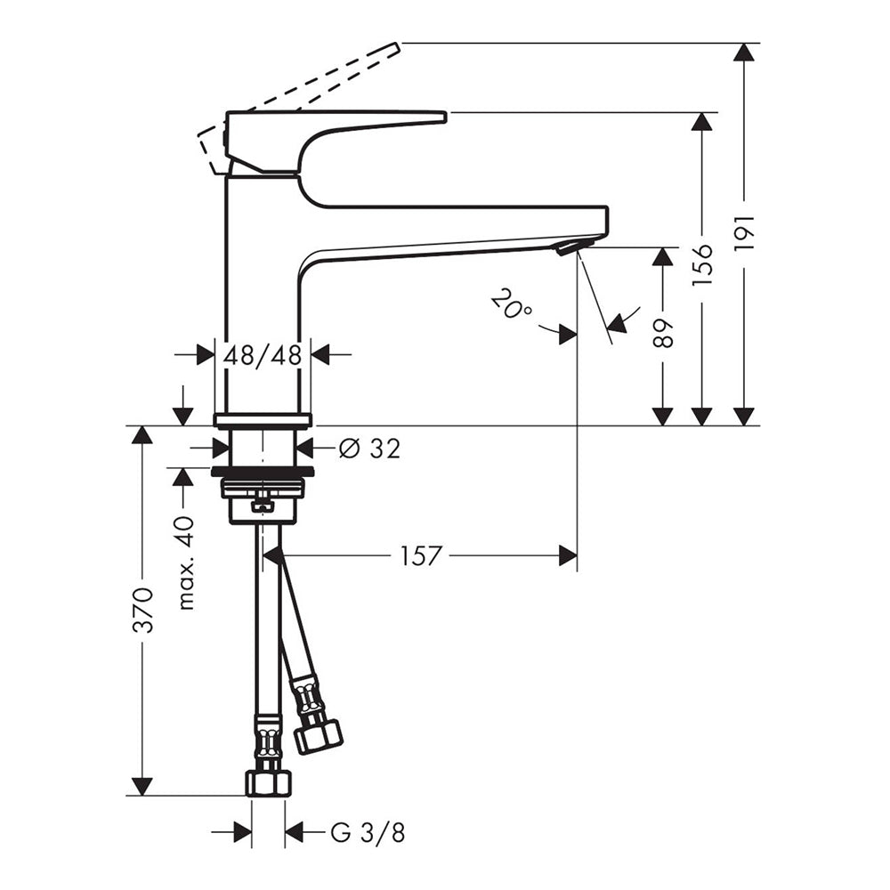 
                  
                    hansgrohe 漢斯格雅 Metropol 臉盆龍頭 面盆龍頭 水龍頭 74502
                  
                