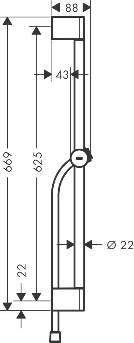 
                  
                    hansgrohe 漢斯格雅 Unica 多色 淋浴桿 軟管組 24400
                  
                