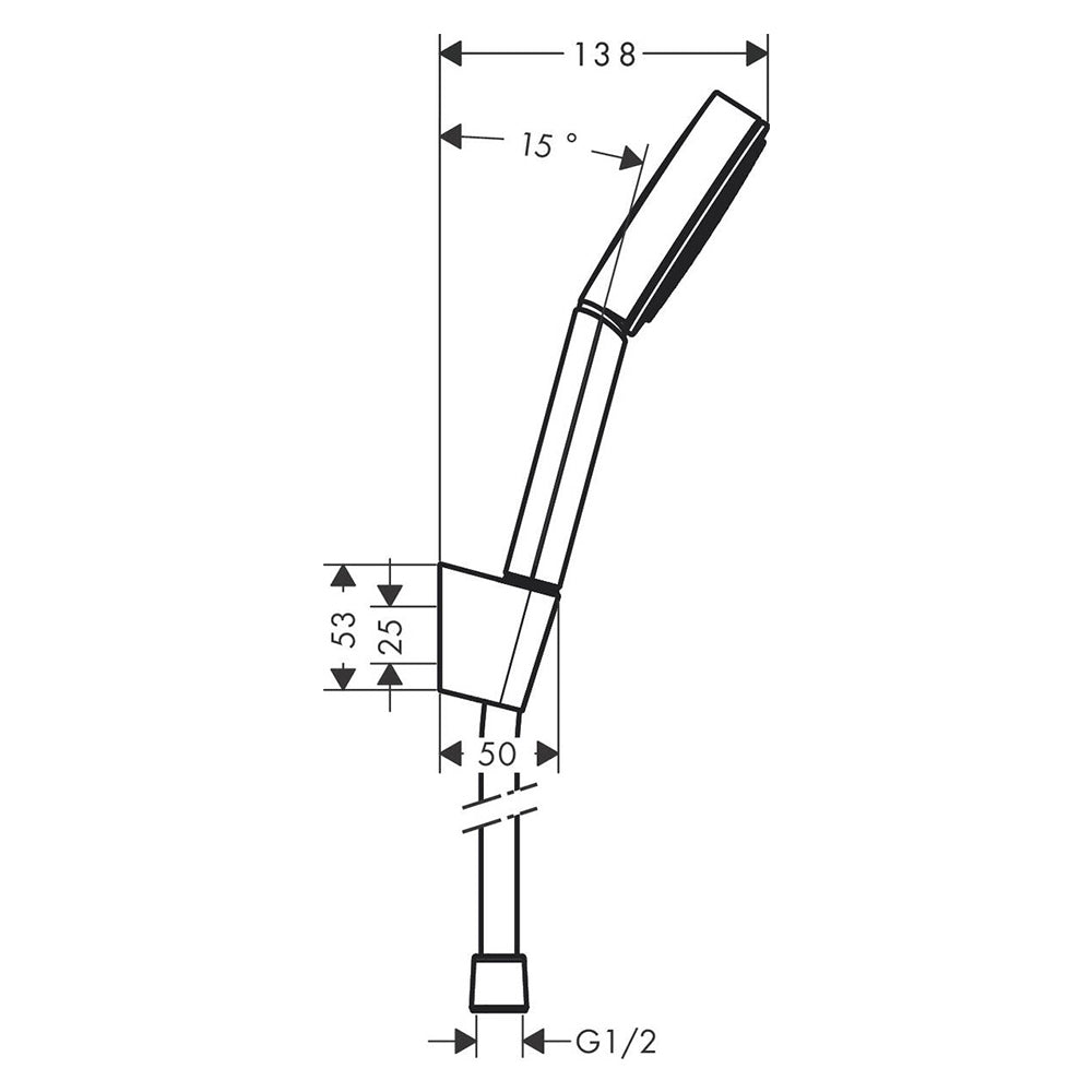 
                  
                    hansgrohe 漢斯格雅 Pulsify Select S 軟管 掛座 蓮蓬頭套組 24301
                  
                