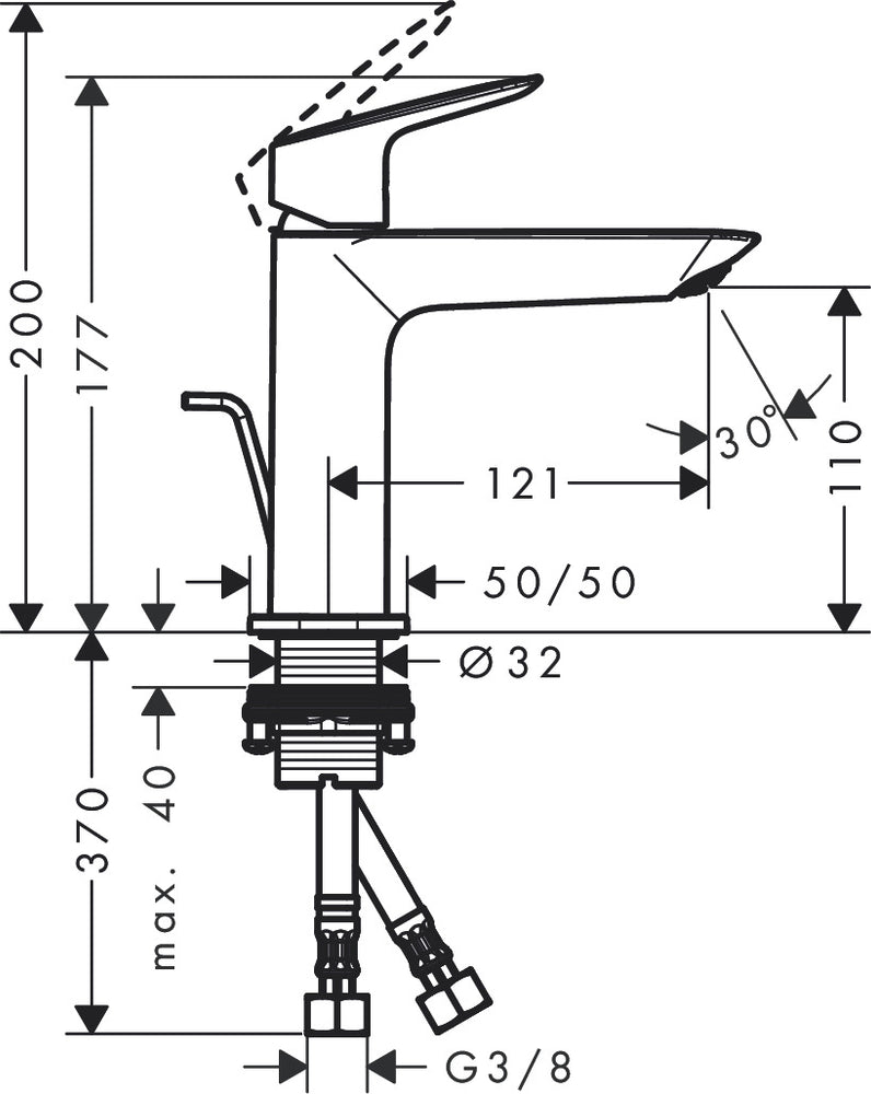 
                  
                    hansgrohe 漢斯格雅 Logis 面盆龍頭 臉盆龍頭 水龍頭 71251
                  
                