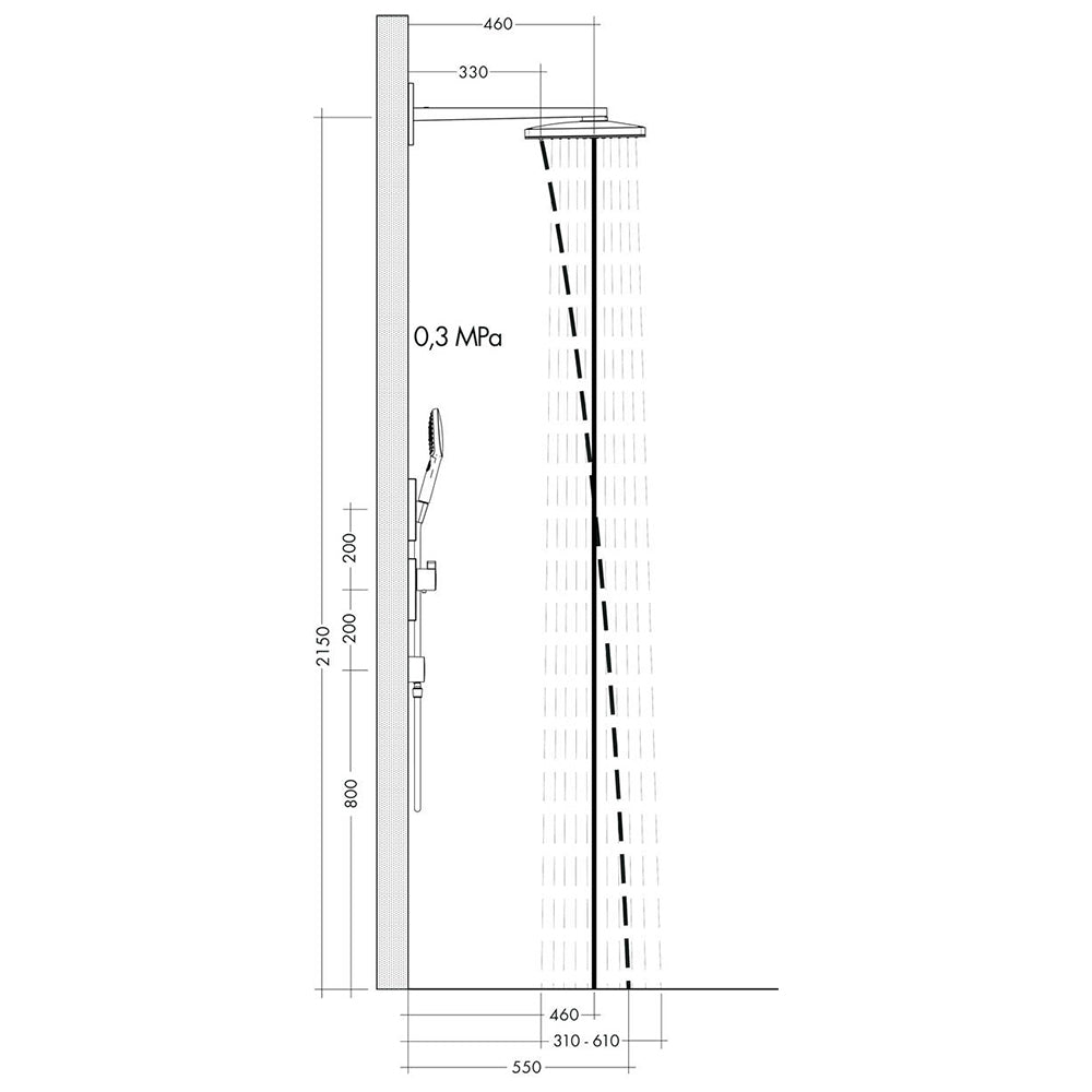 
                  
                    hansgrohe 漢斯格雅 Rainmaker Select 大花灑 頂噴花灑 頂灑 46cm 24007
                  
                