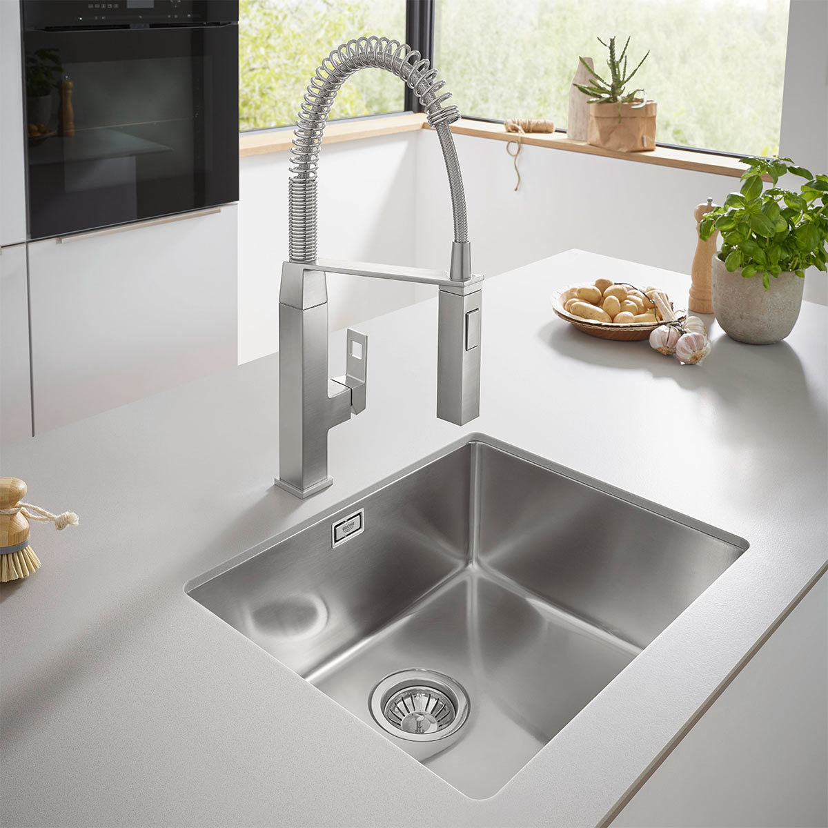 
                  
                    GROHE 高儀 EUROCUBE 側把手 廚房龍頭 31395
                  
                