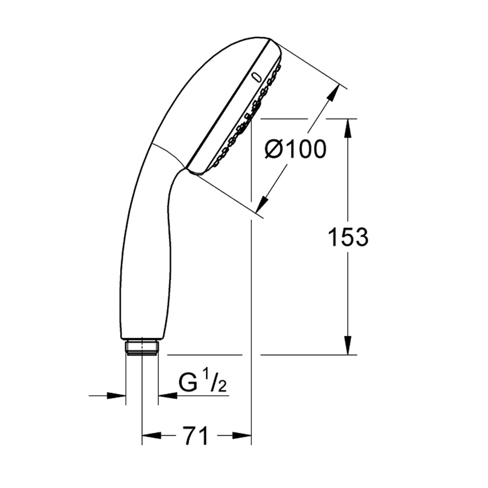 
                  
                    GROHE 高儀 TEMPESTA 100 蓮蓬頭 四段出水 28578
                  
                