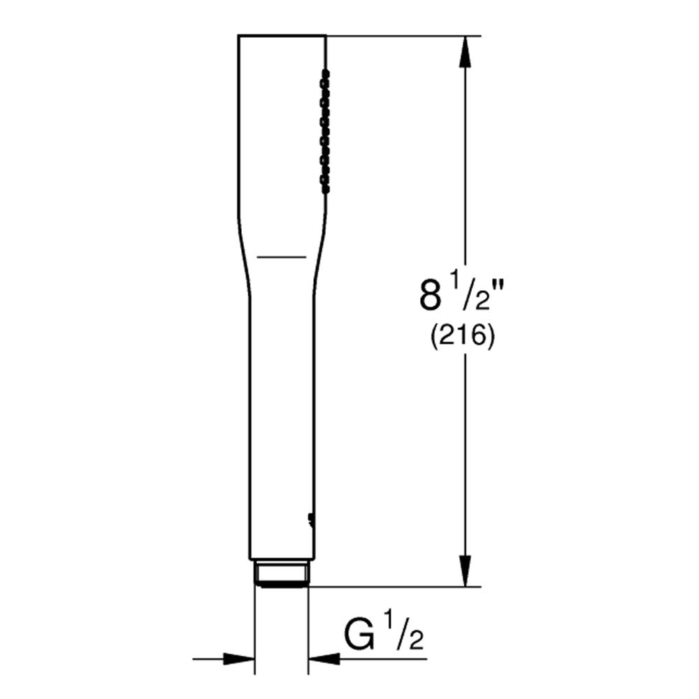 
                  
                    GROHE 高儀 EUPHORIA COSMOPOLITAN STICK 麥克風 蓮蓬頭 單段出水 22126
                  
                