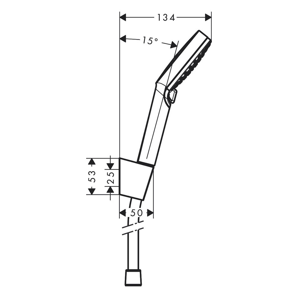 
                  
                    hansgrohe 漢斯格雅 Croma Select E  軟管 掛座 蓮蓬頭套組 26691 26692
                  
                