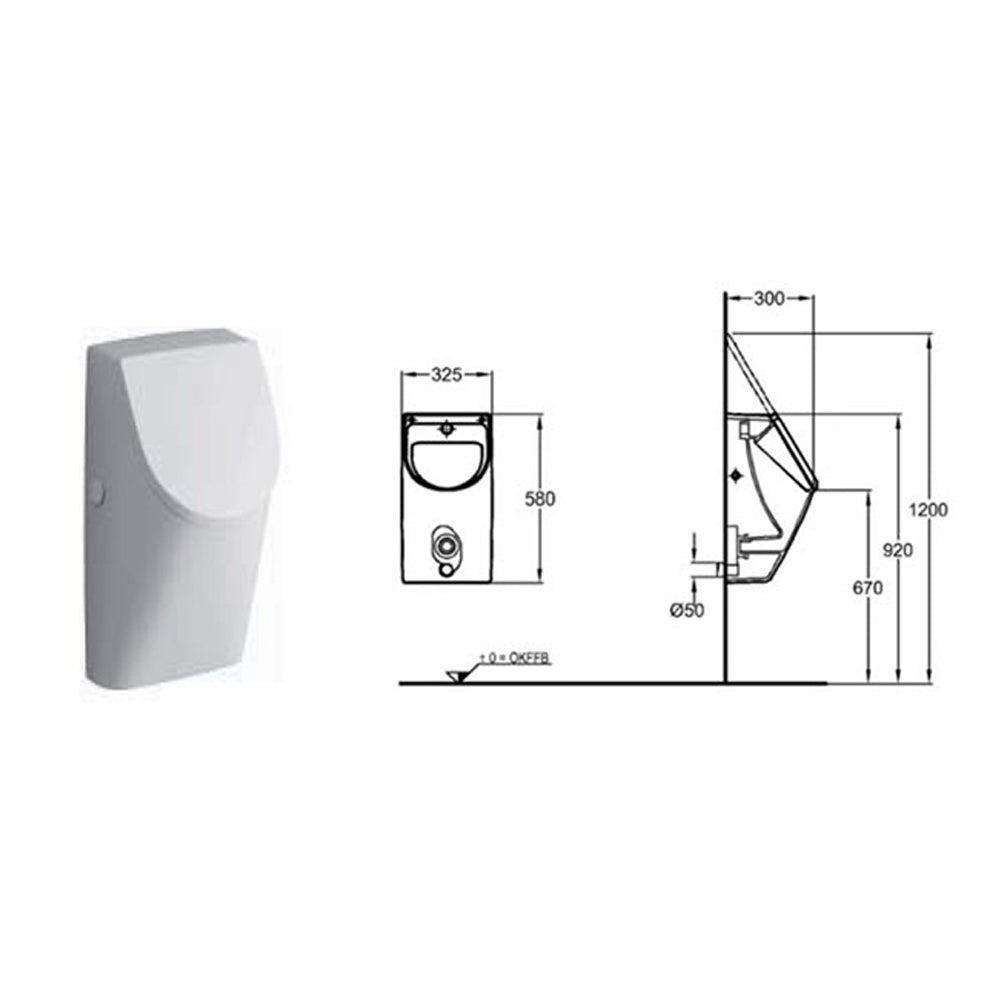 
                  
                    GEBERIT 德國品牌 urinal 壁掛 小便斗 23512
                  
                