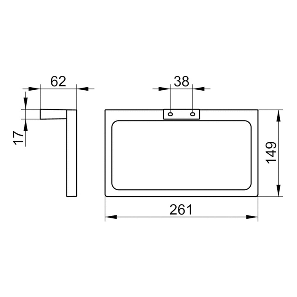 
                  
                    KEUCO 凱高 德國品牌 Edition 11 方型 置物籃 置物架 刮刀 11159
                  
                