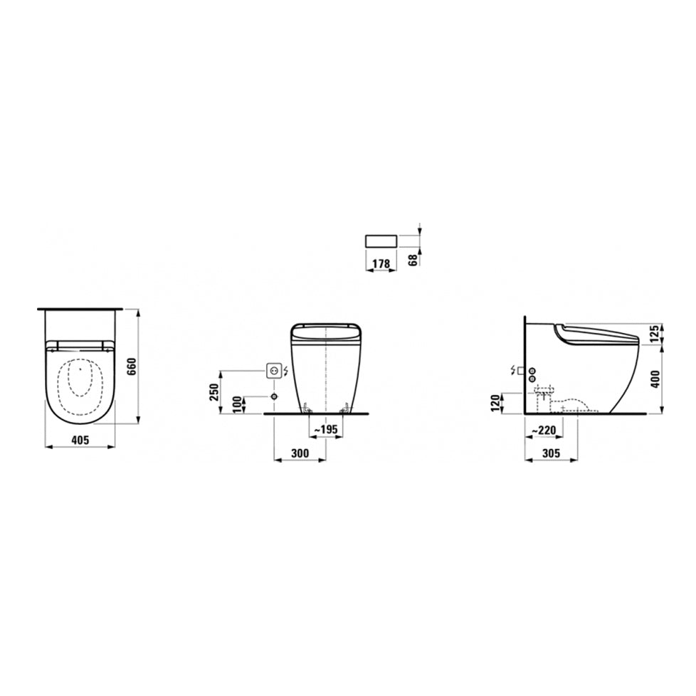 
                  
                    LAUFEN 瑞士品牌 CLEANET 電腦馬桶 免治馬桶 智能馬桶 821884
                  
                