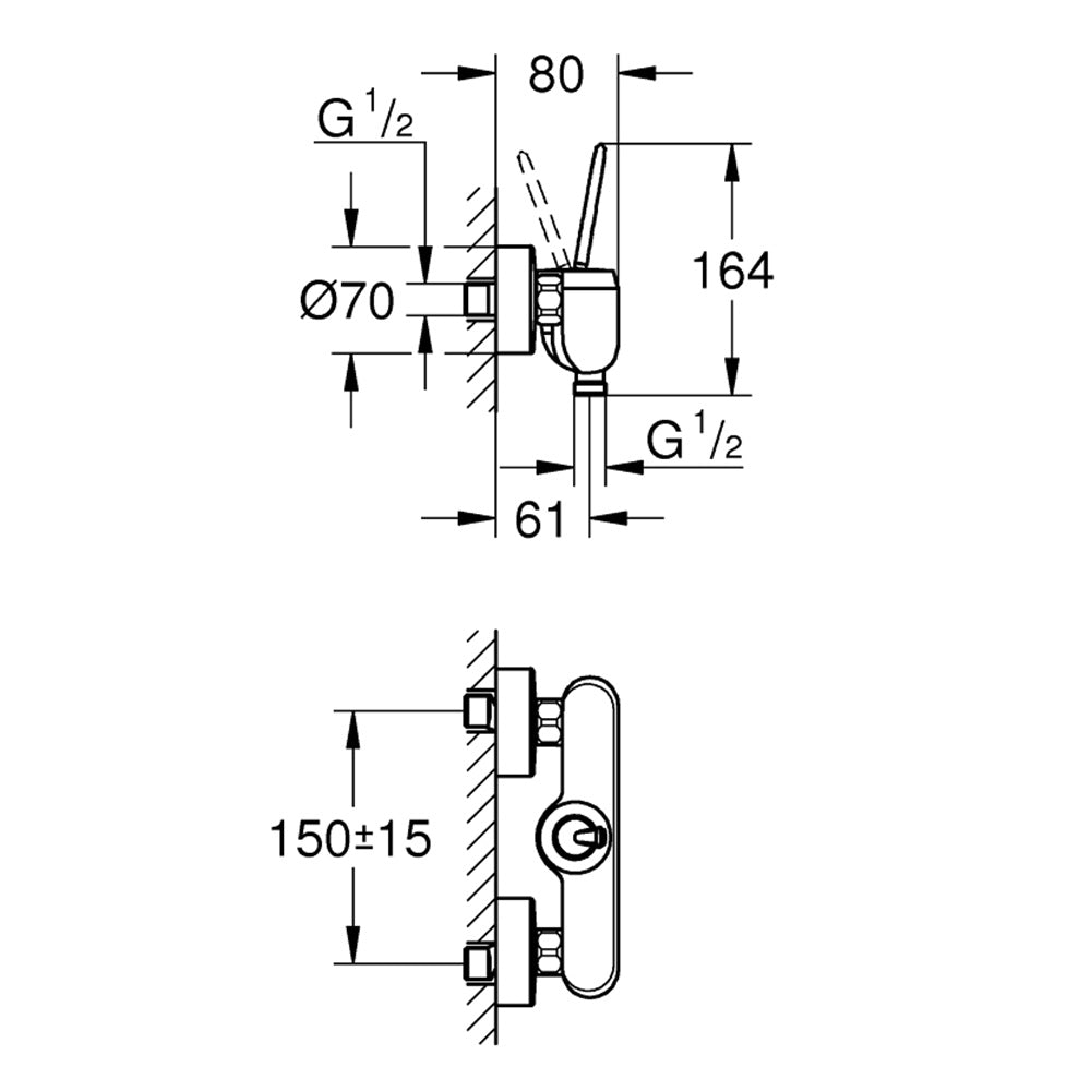 
                  
                    GROHE 高儀 德國品牌 EURODISC JOY 淋浴龍頭 23430
                  
                