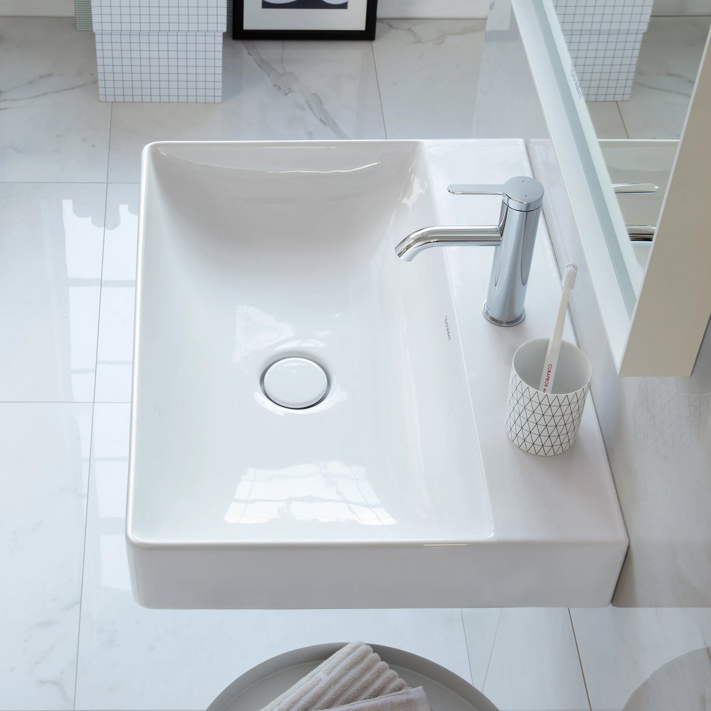 
                  
                    DURAVIT 德國品牌 DuraSquare 可壁掛 台上盆 面盆 臉盆 235360
                  
                