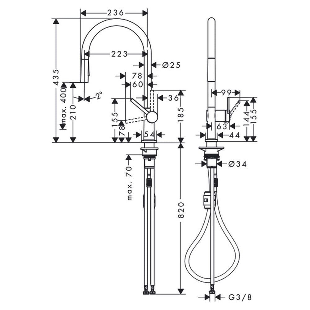 
                  
                    hansgrohe 漢斯格雅 Talis M54 多色 廚房龍頭 伸縮龍頭 72800
                  
                