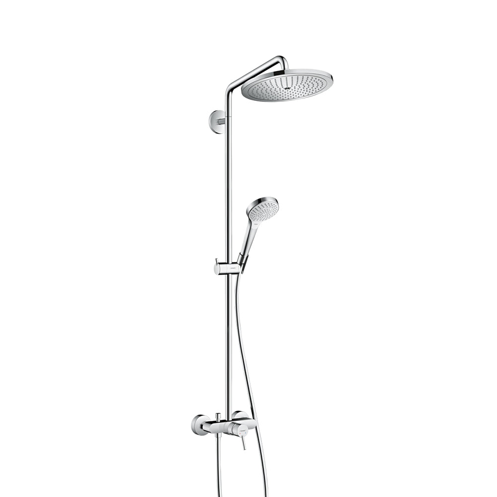 hansgrohe 漢斯格雅 Croma Select S 恆溫 頂灑 淋浴龍頭組 26891