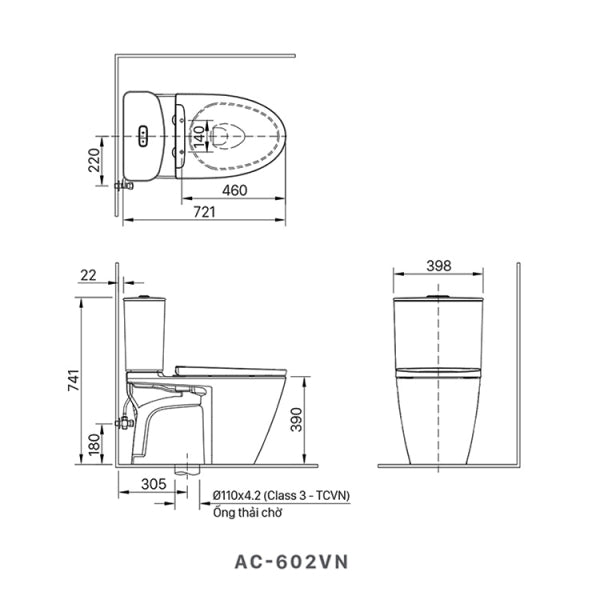 
                  
                    INAX 伊奈 日本品牌 水龍捲馬桶 分體馬桶 AC-602VN-TW 602
                  
                