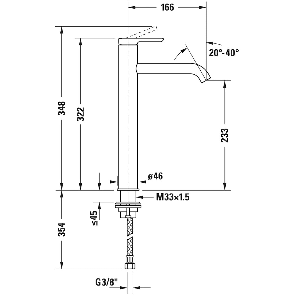 
                  
                    DURAVIT 德國品牌 C.1 雙色 高腳龍頭 臉盆龍頭 水龍頭 (XL) C11040002
                  
                