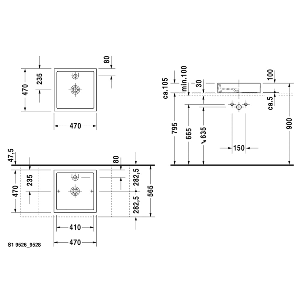 
                  
                    DURAVIT 德國品牌 Starck 1 檯面盆 面盆 臉盆 038747
                  
                