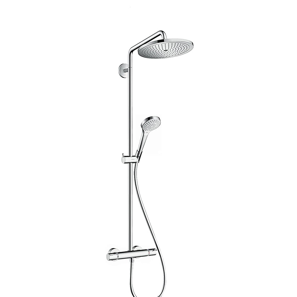 hansgrohe 漢斯格雅 Croma Select S 恆溫 頂灑 淋浴龍頭組 26790