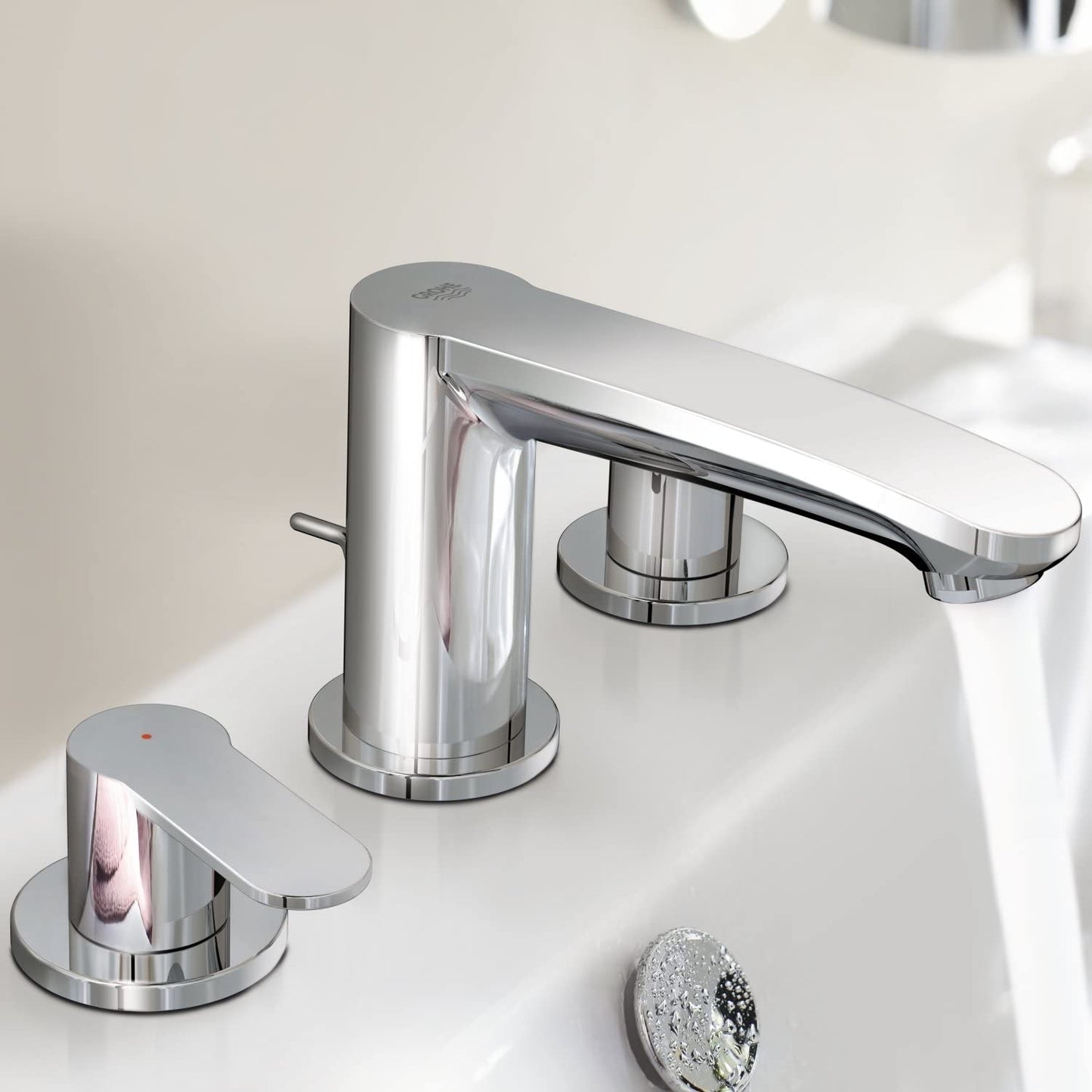 
                  
                    GROHE 高儀 德國品牌 EUROSTYLE COSMOPOLITAN 三孔面盆龍頭 臉盆龍頭 (S) 20208
                  
                