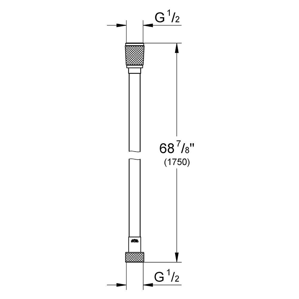 
                  
                    GROHE 高儀 SILVERFLEX 淋浴軟管 蛇管 175cm 28388
                  
                