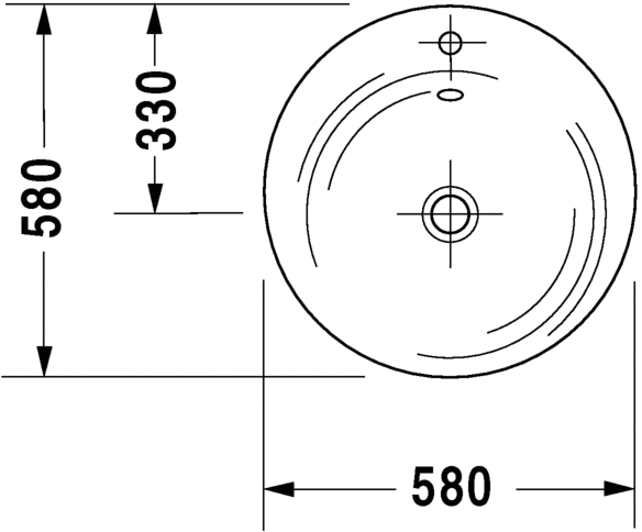 
                  
                    DURAVIT 德國品牌 Starck 1 台上盆 面盆 臉盆 040658
                  
                