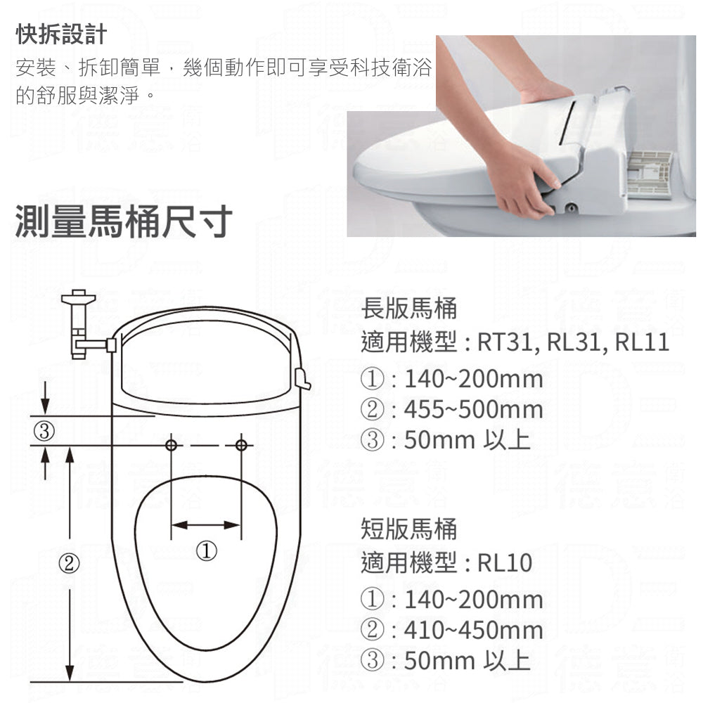 
                  
                    INAX 伊奈 日本品牌 免治便蓋 電腦馬桶蓋 便座 CW-RL10-TW/BW1 RL11
                  
                