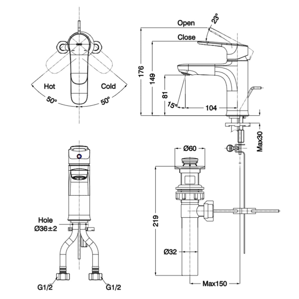 
                  
                    INAX 伊奈 日本品牌 面盆龍頭 水龍頭 LFV-1402S
                  
                