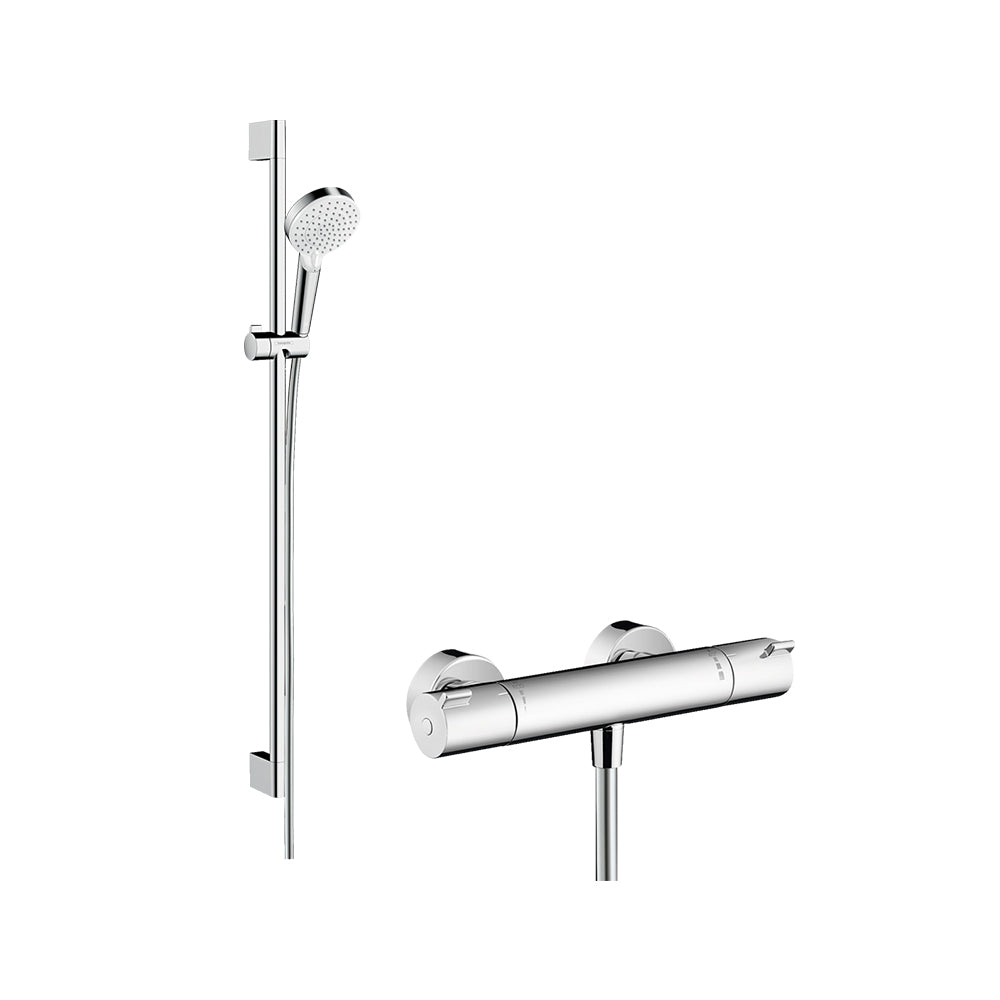 
                  
                    hansgrohe 漢斯格雅 Crometta 恆溫 淋浴龍頭 滑桿組 27813 27812
                  
                