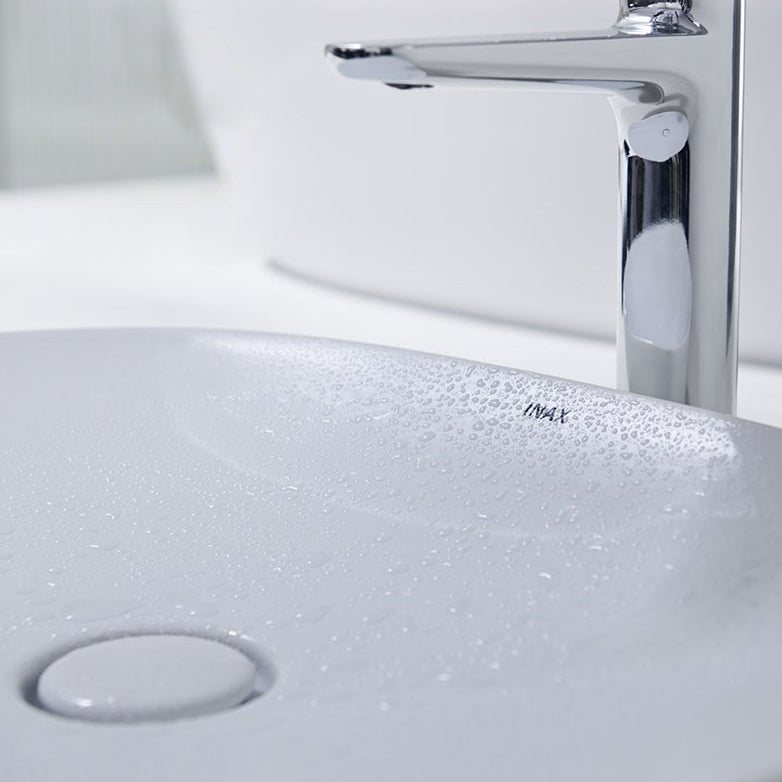 INAX 伊奈日本品牌薄翼京瓷台上盆面盆臉盆AL-S620V-TW – 德意衛浴