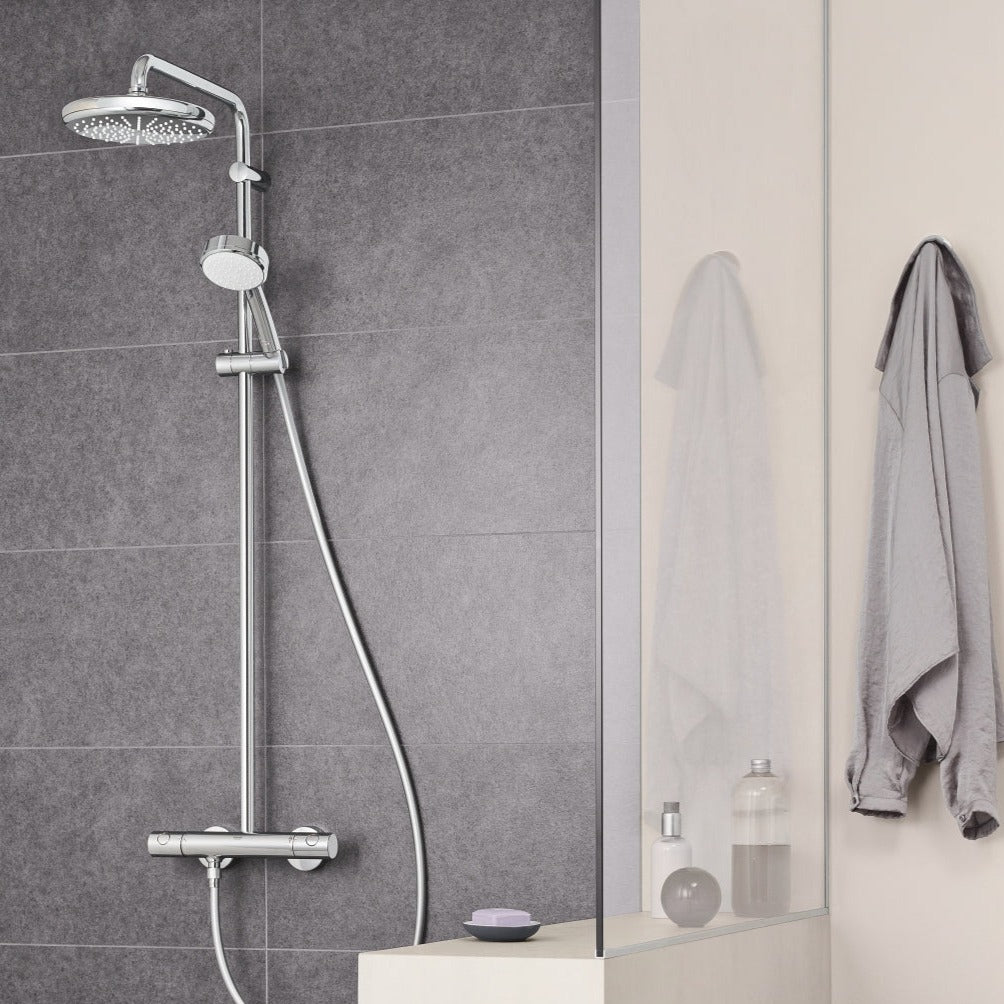 
                  
                    GROHE 高儀 TEMPESTA COSMOPOLITAN SYSTEM 250 恆溫 頂灑 恆溫龍頭 26670
                  
                