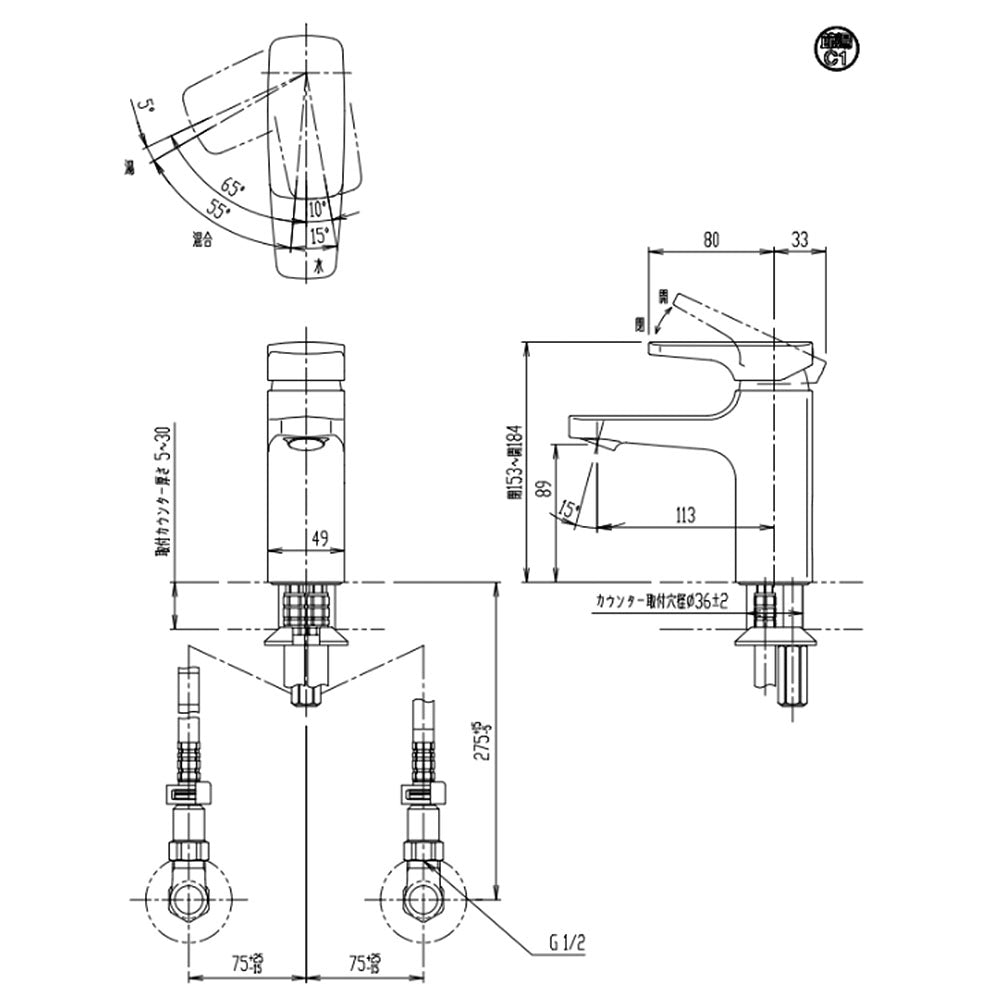 
                  
                    INAX 伊奈 日本品牌 台上盆 面盆 臉盆 面盆龍頭 YL-A401SYACC(C)V/BW1
                  
                