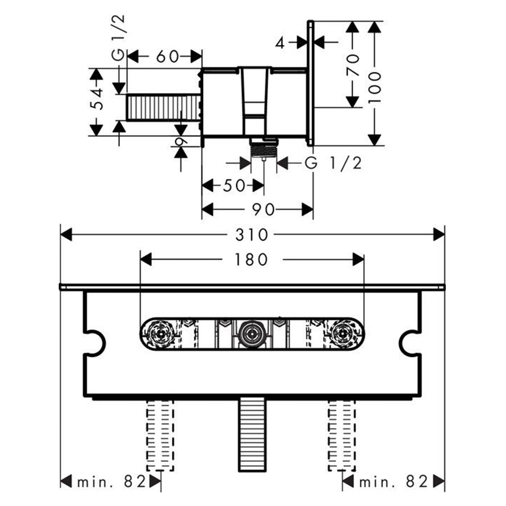 
                  
                    hansgrohe 漢斯格雅 FixFit 雙色 淋浴 置物平台 26456
                  
                