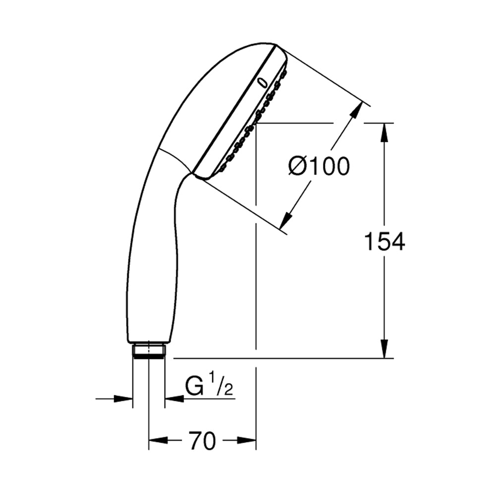 
                  
                    GROHE 高儀 TEMPESTA 100 蓮蓬頭 二段出水 28422
                  
                