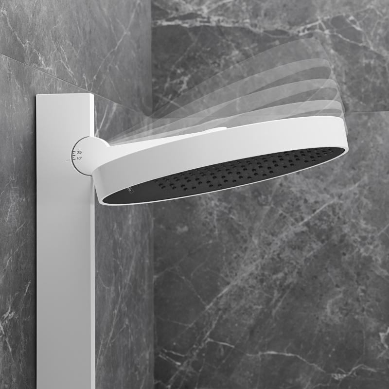 
                  
                    hansgrohe 漢斯格雅 Rainfinity 雙色 頂灑 淋浴置物架組 26842
                  
                