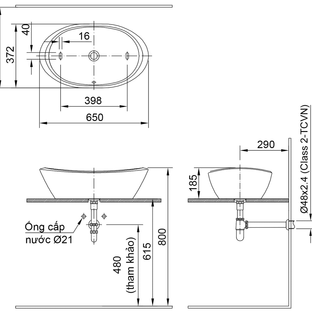 
                  
                    INAX 伊奈 日本品牌 台上盆 面盆 臉盆 AL-465V-TWBW1
                  
                